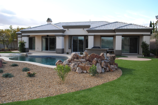 Exterior painting project in Las Vegas